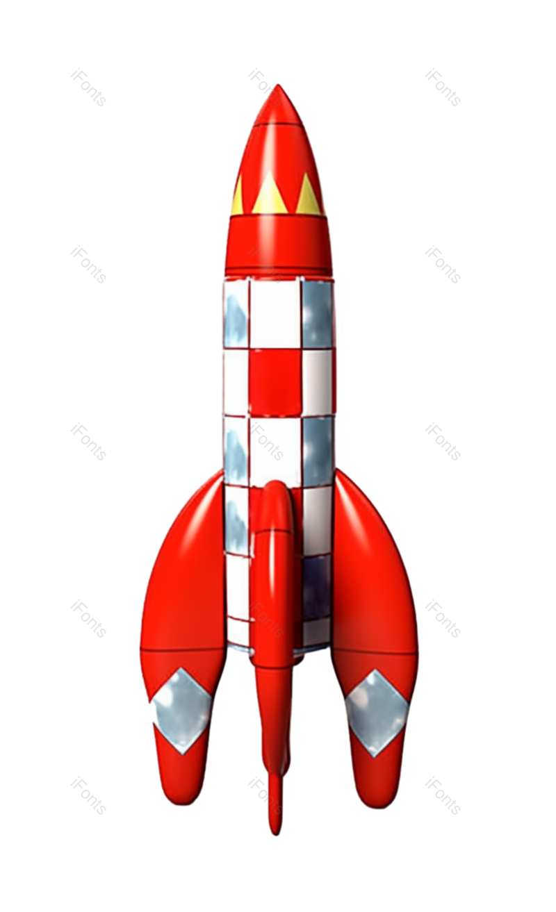 火箭图片,白色元素,白色背景PNG,太空免抠素材